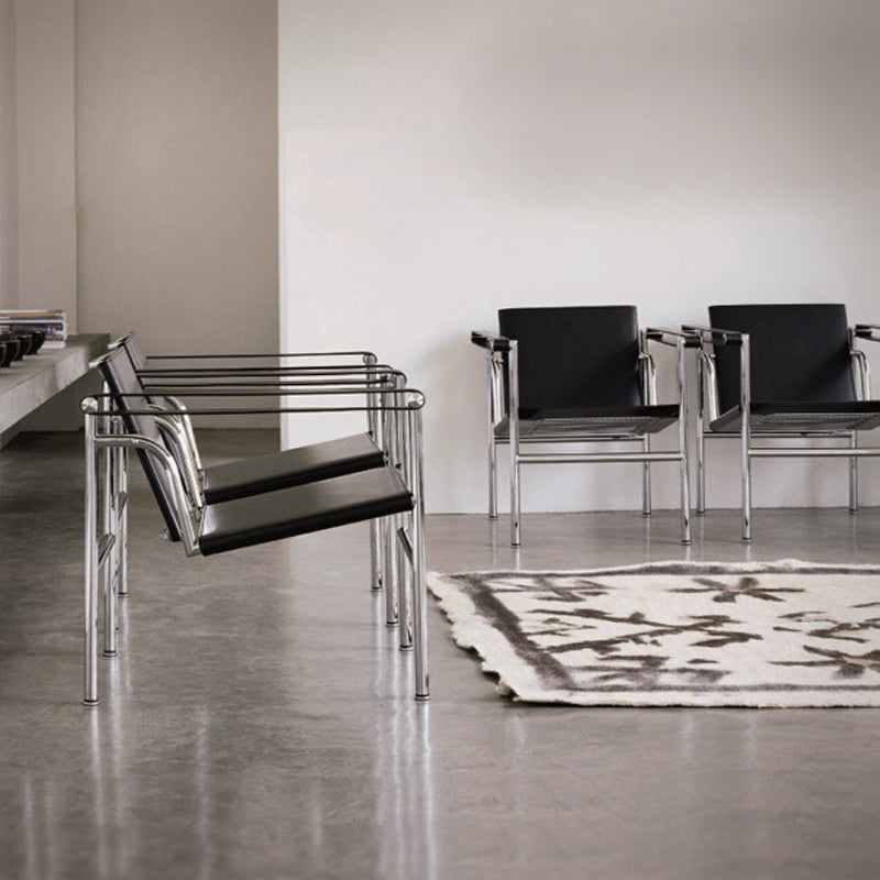 Sillón LC1 Cuero Descarne doble